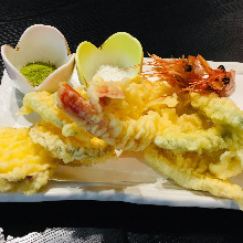 Assorted tempura