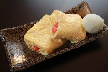 Japanese-style rolled omelet