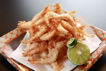 Fried prawns