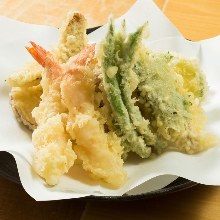 Assorted tempura