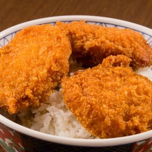 Pork cutlet rice bowl