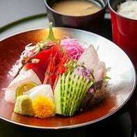 Sashimi set meal Sashimi set meal