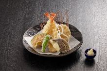 Assorted tempura