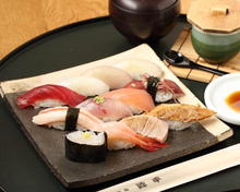 Assorted nigiri sushi