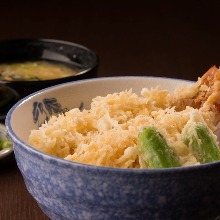 Tempura rice bowl