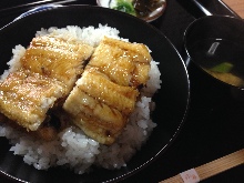 Premium eel rice bowl
