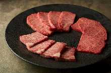 Assorted Wagyu beef, 3 kinds