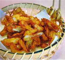 Fried cartilage