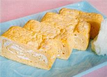 Japanese-style rolled omelet