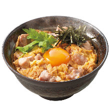 "Oyako" chicken and egg rice bowl