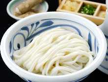 A bowl of chilled udon