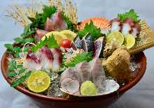 Assorted sashimi, 5 kinds