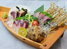 Sashimi boat