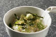 Ochazuke(rice with tea)