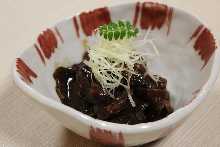 Simmered beef tendon