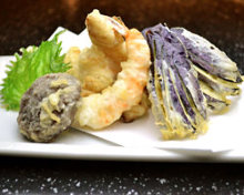 Assorted tempura