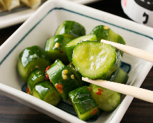 Pickled cucumbers