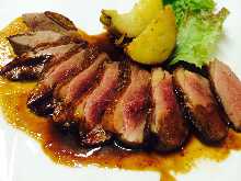 Aigamo duck steak