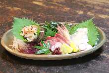 Assorted sashimi of the day, 3 kinds