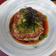 Meatballs with grated daikon and ponzu