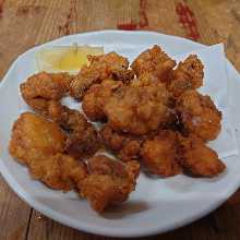 Fried octopus
