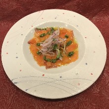 Salmon Carpaccio