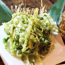 Dried shredded squid tempura