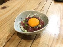 Skipjack tuna tartare