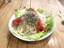 Whitebait salad