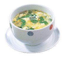 Egg soup