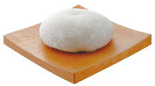 Daifuku (rice cake with red bean paste filling)