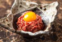 Wagyu beef steak tartare