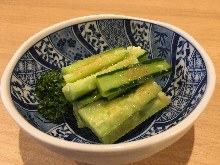 Smashed cucumber salad