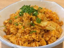 Fried rice with kimchi