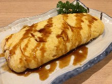 Thick Japanese omelet