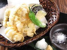 Assorted tempura Assorted tempura