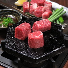Wagyu beef diced steak