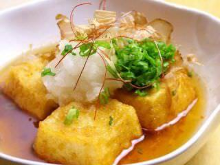 Agedashi Tofu (Deep-fried Tofu in Dashi Broth)