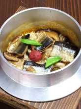 Kamameshi (pot rice)