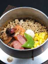 Kamameshi (pot rice)