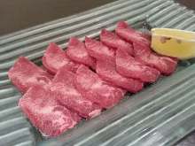 Tan shio (salted tongue)