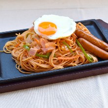 Griddle-cooked pasta