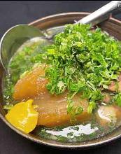 Simmered beef tendon