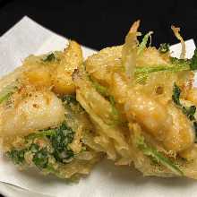 Tempura fritters