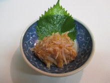 Shark cartilage with pickled plum