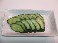 Pickled whole cucumber