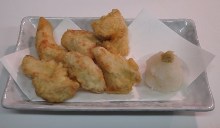 Chicken tenderloin tempura