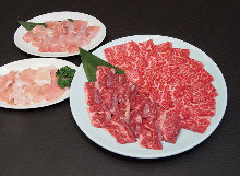 Assorted yakiniku