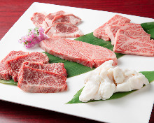 Assorted extra premium yakiniku