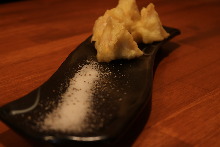 Fried camembert cheese